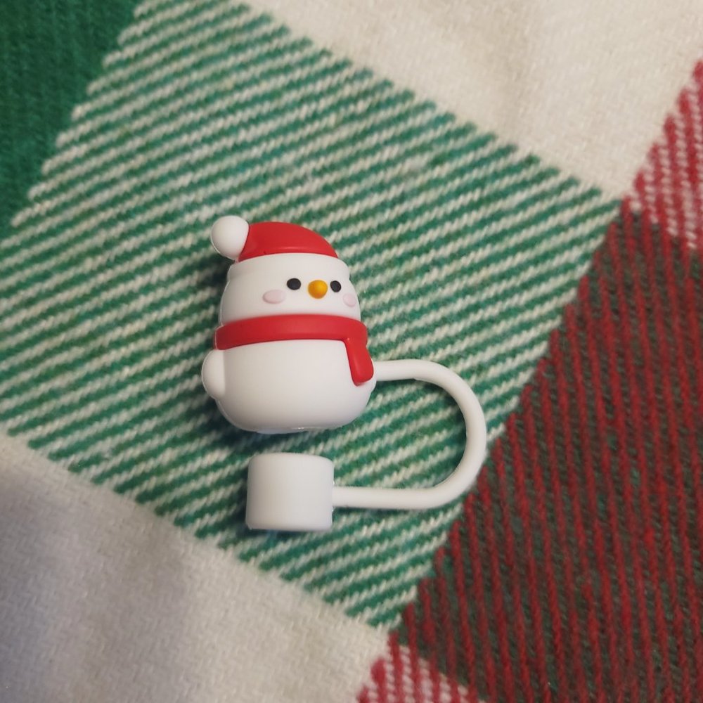 NEW 5pc Stanley Christmas Straw Topper Cup Cover Accessory Stocking Stuffer - Picture 7 of 10